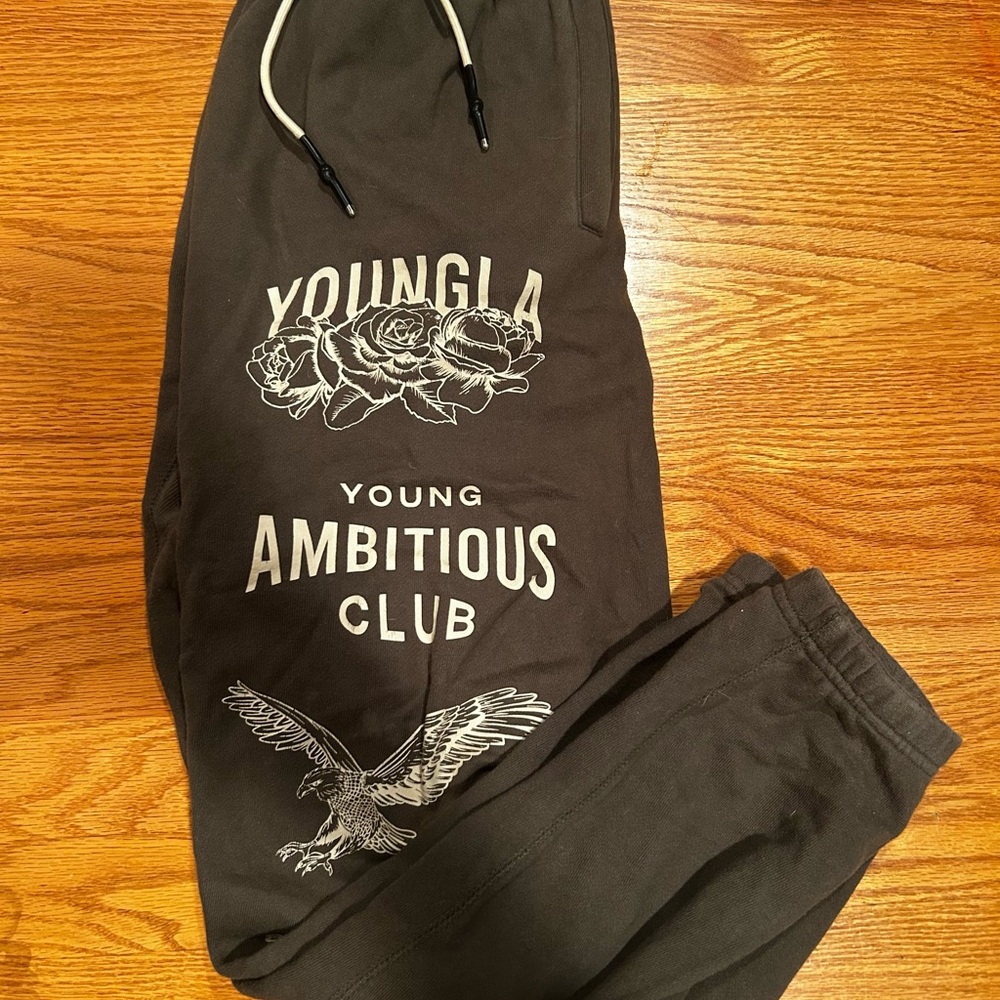 YoungLA “Young Ambitious Club” Joggers – Men’s Large